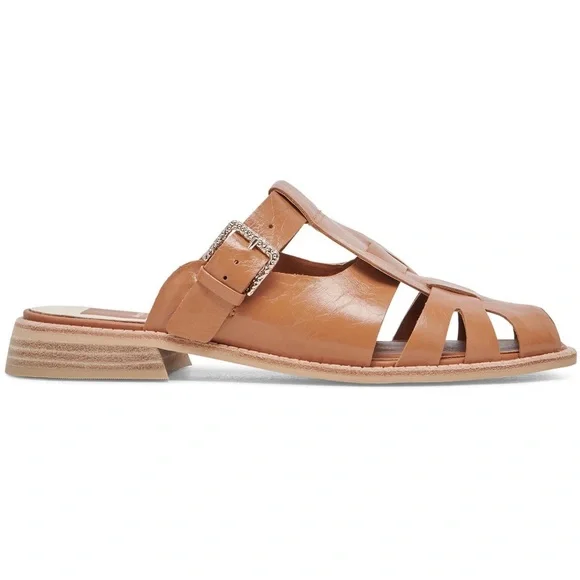 HIPPIE WOMENS WOVEN CRINKLED MULES - Picture 3 of 6